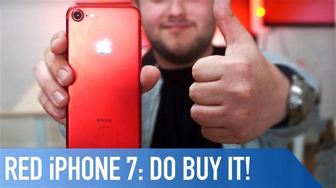 Why You Should Buy The Red Iphone 7 Youtube