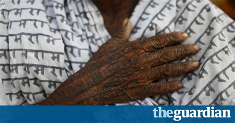 Tattoos Faith And Caste In India News The Guardian