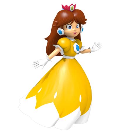 Princess Daisy Sarasa Running Master Pose By Vinfreild Super Mario