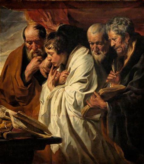 The Four Evangelists C1625 Jacob Jordaens