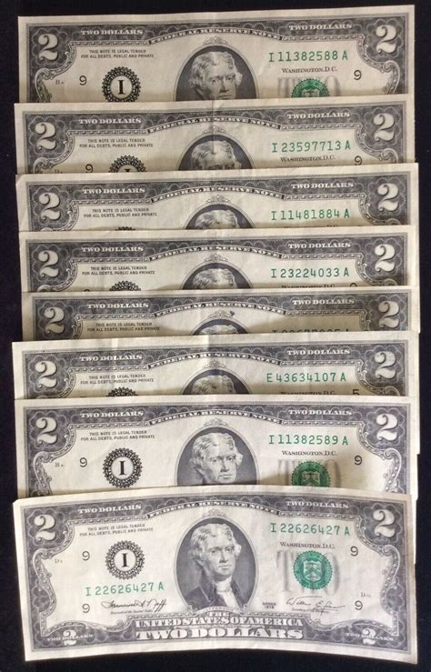 Series Two Dollar Bills Coin Box