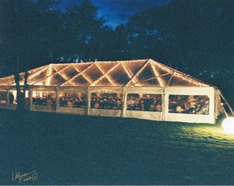Lighting Tilton Tents Party Rental