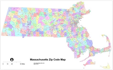 Boston Zip Code Map Zip Code Map Of Boston United States Of America