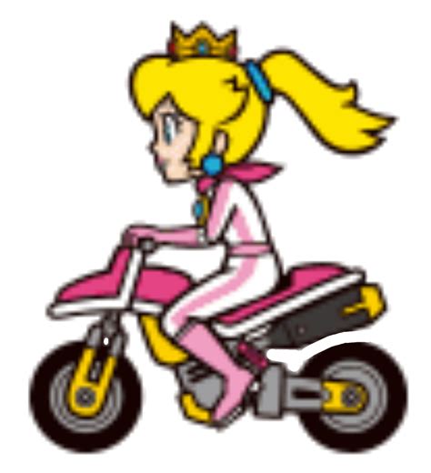 Super Mario Princess Peach Riding Bike 2d By Joshuat1306 On Deviantart