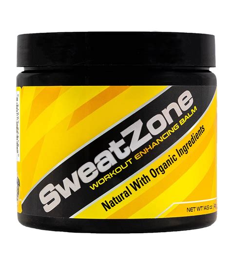 Medzone Sweat Zone Workout Enhancer Natural 145oz Tub At