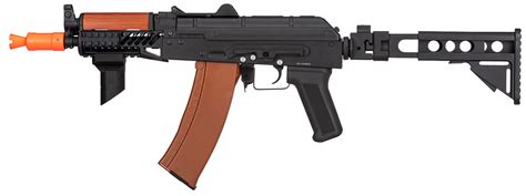 Double Bell Ak74u Aeg Airsoft Rifle With Retractable Folding Stock