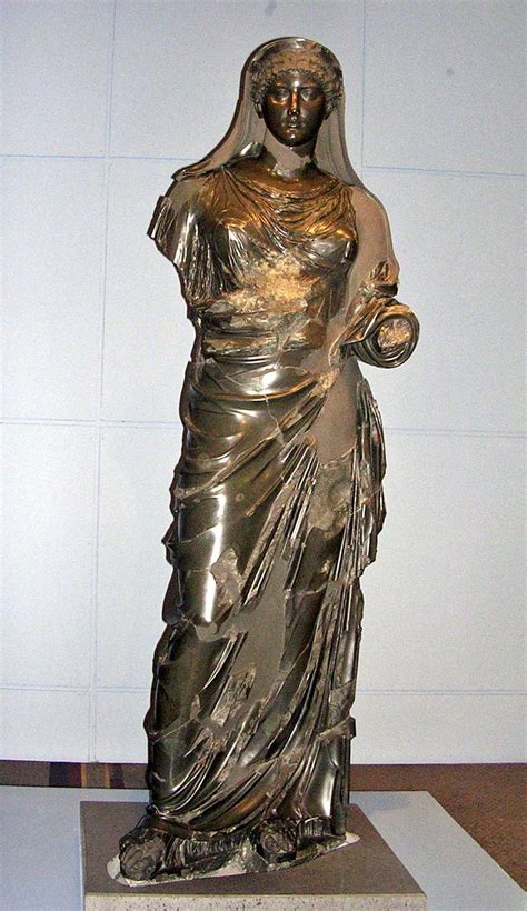 Statue Of Agrippina Basanite 1st Century Ce Inv No Mc 1882 Ii 44 Rome Capitoline