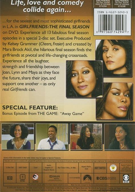 Girlfriends The Final Season Dvd 2007 Dvd Empire