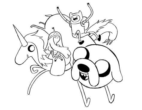 Adventure Time Coloring Pages Best Coloring Pages For Kids