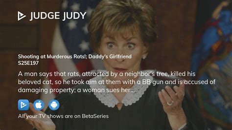Where To Watch Judge Judy Season 25 Episode 197 Full Streaming