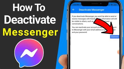 How To Deactivate Your Facebook Messenger 2021 How To Deactivate