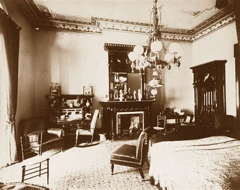 Bedroom Interior 1880s Victorian House Interiors Victorian Rooms
