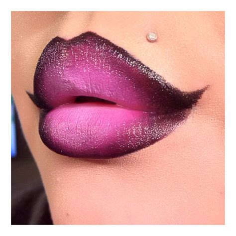 How To Winged Out Ombre Lips With Images Ombre Lips Beauty Hacks