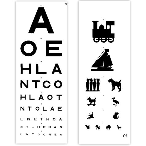 Eye Test Chart 6 Metre Distance Sports Supports