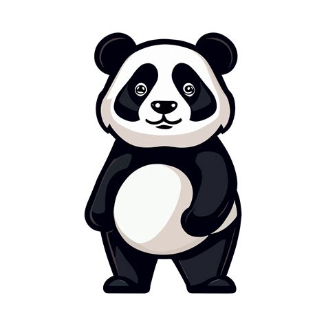 Contento Panda Clipart Transparente Antecedentes 24044167 PNG