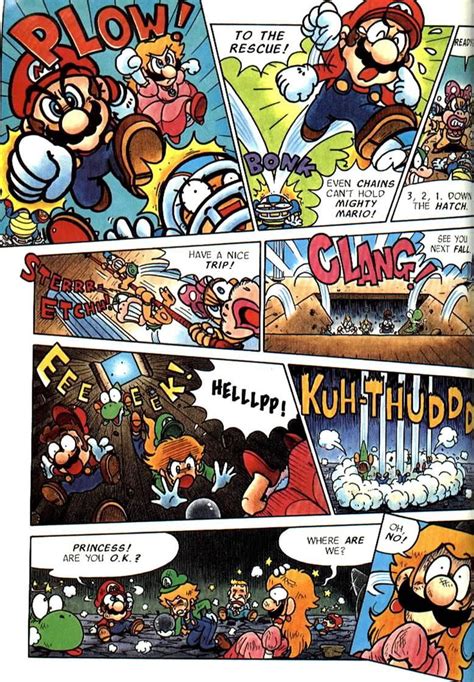 Super Luigi Bros Super Mario Bros Adventure Comics Issue Super Mario And Luigi Super Mario