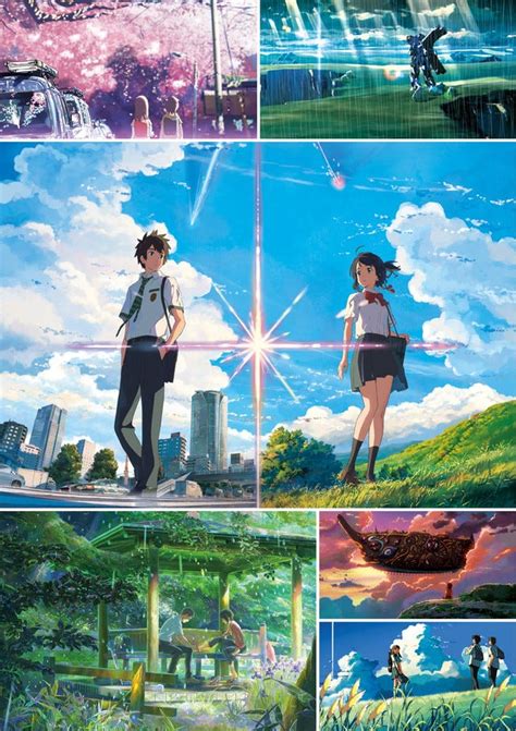 Framing Makoto Shinkai 15 Years Of Anime Art From The Director Of
