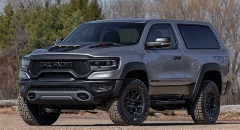 Unofficial 2022 Dodge Ramcharger Is A Trx Monster Out For Bronco Blood