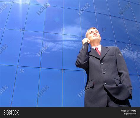 Businessman Using Image And Photo Free Trial Bigstock
