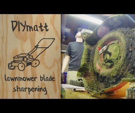 Use a dremel (or better yet, a. Lawnmower Blade Sharpening. AKA, I Need to Sharpen My ...
