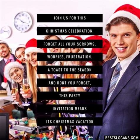 30 Catchy Christmas Party Slogans List Taglines Phrases And Names 2021