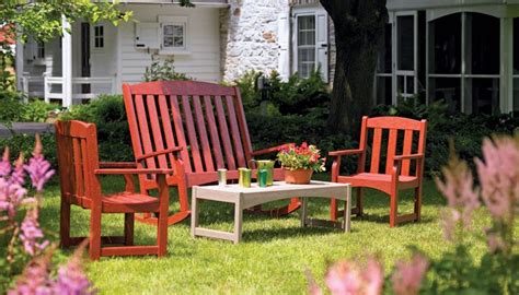 It's not quite as luxurious as teak or wrought iron, but it's strong, durable, easy to clean, and it's made out of recycled material! 17 Best images about Recycled Plastic Outdoor Furniture on ...