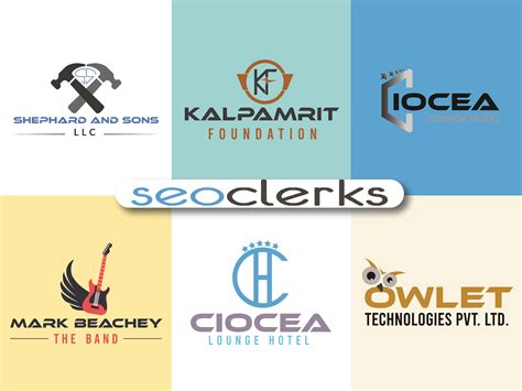 I Will Design Professional And Unique Logo For 15 Seoclerks