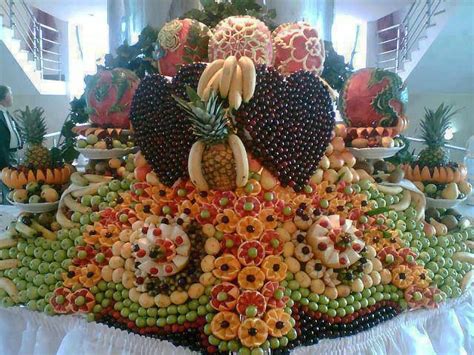 Pretty Fruit Display Yummy Food And Dessert Pinterest