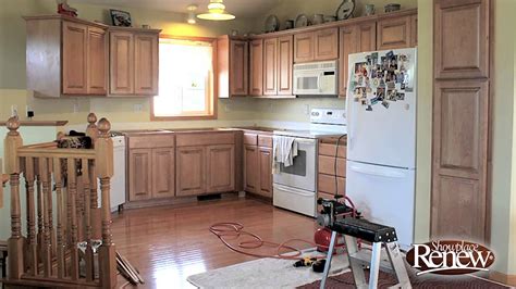 How To Remodel A Full Kitchen In 2 12 Days With Renew Cabinet Refacing