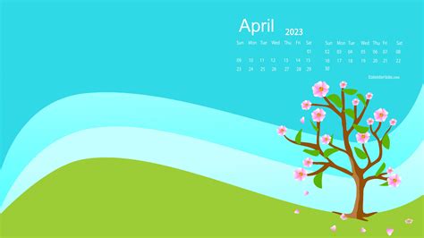 April 2023 Calendar Wallpapers Top Free April 2023 Calendar