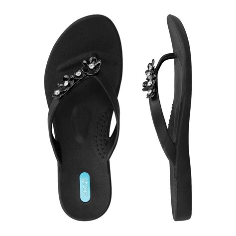 Loren Flip Flops Licorice Oka B