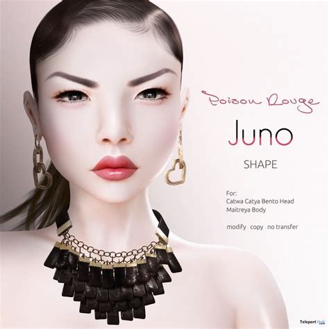Juno Shape For Catwa Head December 2018 Group T By Poison Rouge