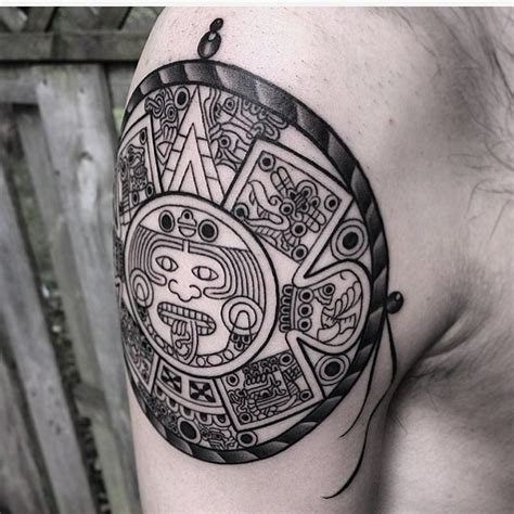 50 Symbolische Maya Tattoo Designs Tattoos Zenideen