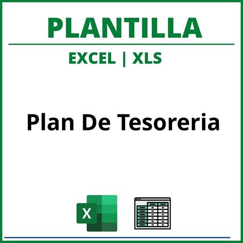 Plantilla Plan De Tesoreria Excel