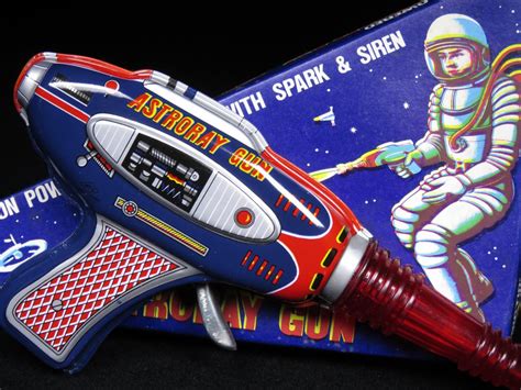 Astro Ray Space Gun Mtu Korea Mark Bergin Toys