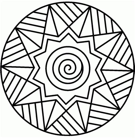 Free Printable Mandalas for Kids - Best Coloring Pages For Kids