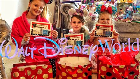 Our Walt Disney World Holiday Reveal Video Youtube
