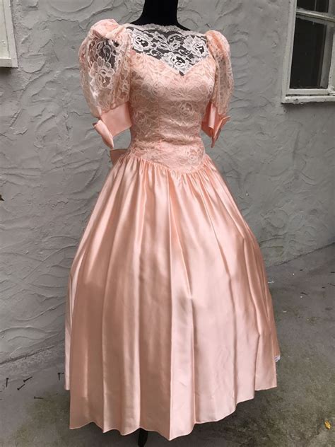 80s Prom Dress Costume 80s Party Dress Bridesmaid Dressing Gowns