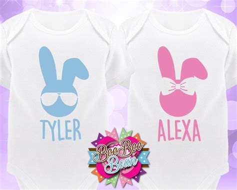 Personalized Easter Onesie Matching Easter Shirts Easter Bunny Shirt