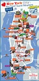 New York Map Tourist Attractions - TravelsFinders.Com