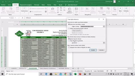 Crear Tabla Dinamica Excel 2016 Youtube