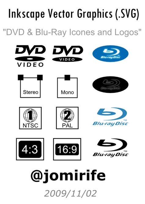 Dvd Blu Ray Icones And Logos By Jomirife On Deviantart