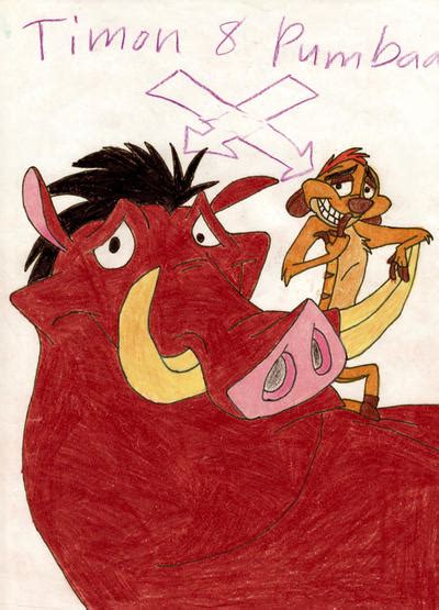 Timon And Pumbaa By Examinee315 On Deviantart