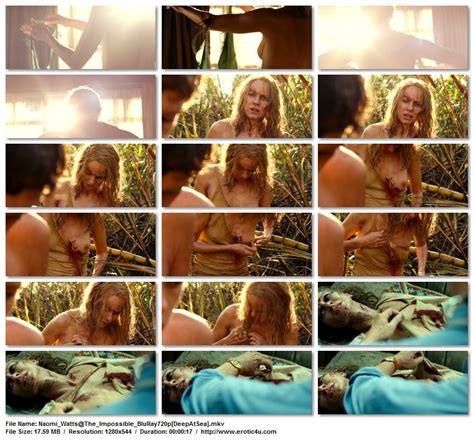 Free Preview Of Naomi Watts Naked In Lo Imposible Nude Videos And Sex Scenes At Erotic U