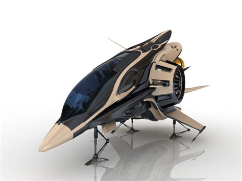 Fantastic Spaceship Free 3d Models