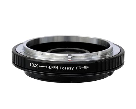 fotasy cannon fd lens to eos ef adapter fd ef adapter fd ef s infinity focus compatible with