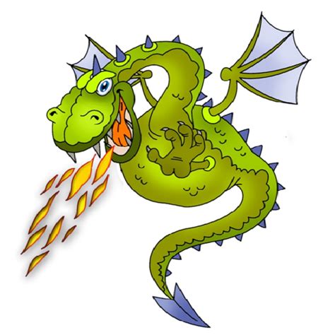 Dragon Breathing Fire Clipart Clipart Panda Free Clipart Images