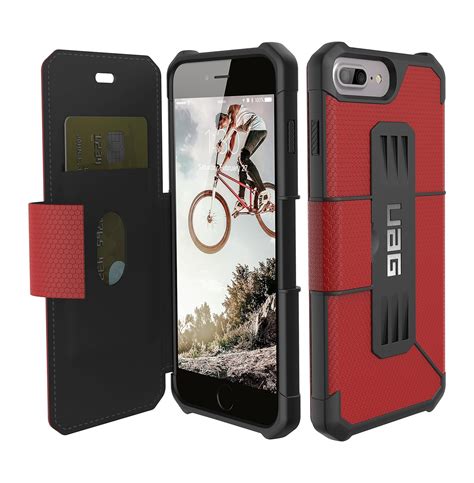 Uag Folio Iphone 8 Plus Iphone 7 Plus 55 Inch Screen Rugged Magma