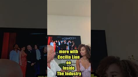 More Of My Interview With Cecilia Lion On Inside The Industry Youtube