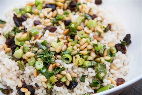 Israeli coucous is larger than regular coucous and can be found in the kosher section of the grocery store. israeli couscous salad copy - Feeding My Kid